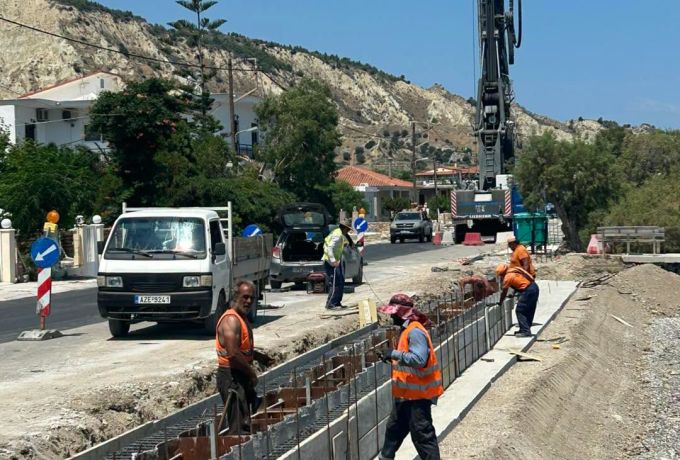Αποχετευτικό έργο από Λουτρό έως Μαύρα Λιθάρια – Επέκταση βιολογικού Ξυλοκάστρου – Ευρωστίνης